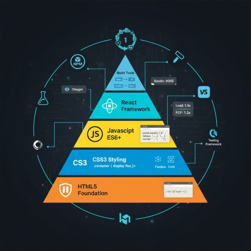 Frontend Technology Stack Visual