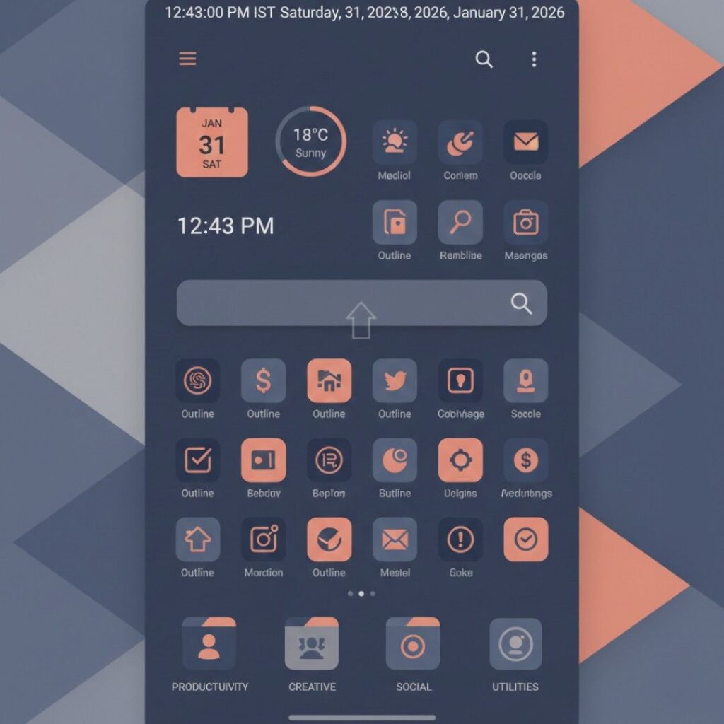 Custom Android launcher setup