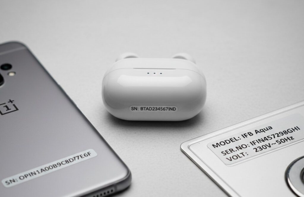 Serial Number on Products