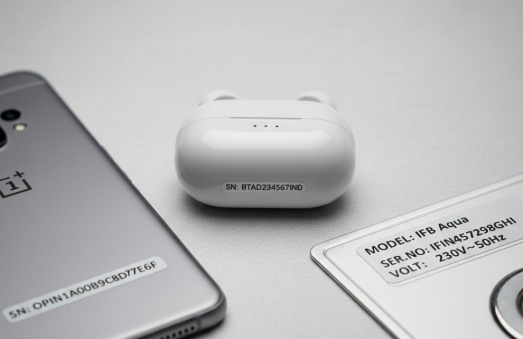 Serial Number on Products