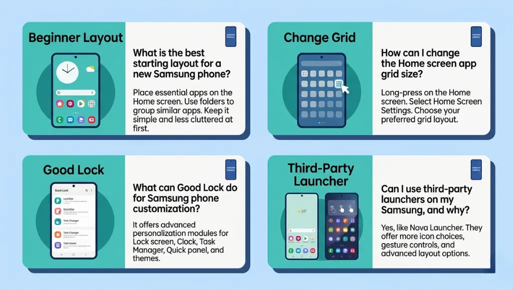 Here's the kicker: the best samsung phone setup ideas are hybrid. Keep screen one minimal. Let screen two or three absorb your complexity. Use XDA Developers' Samsung One UI customization guide for advanced hybrid layout examples that community members have refined over years.