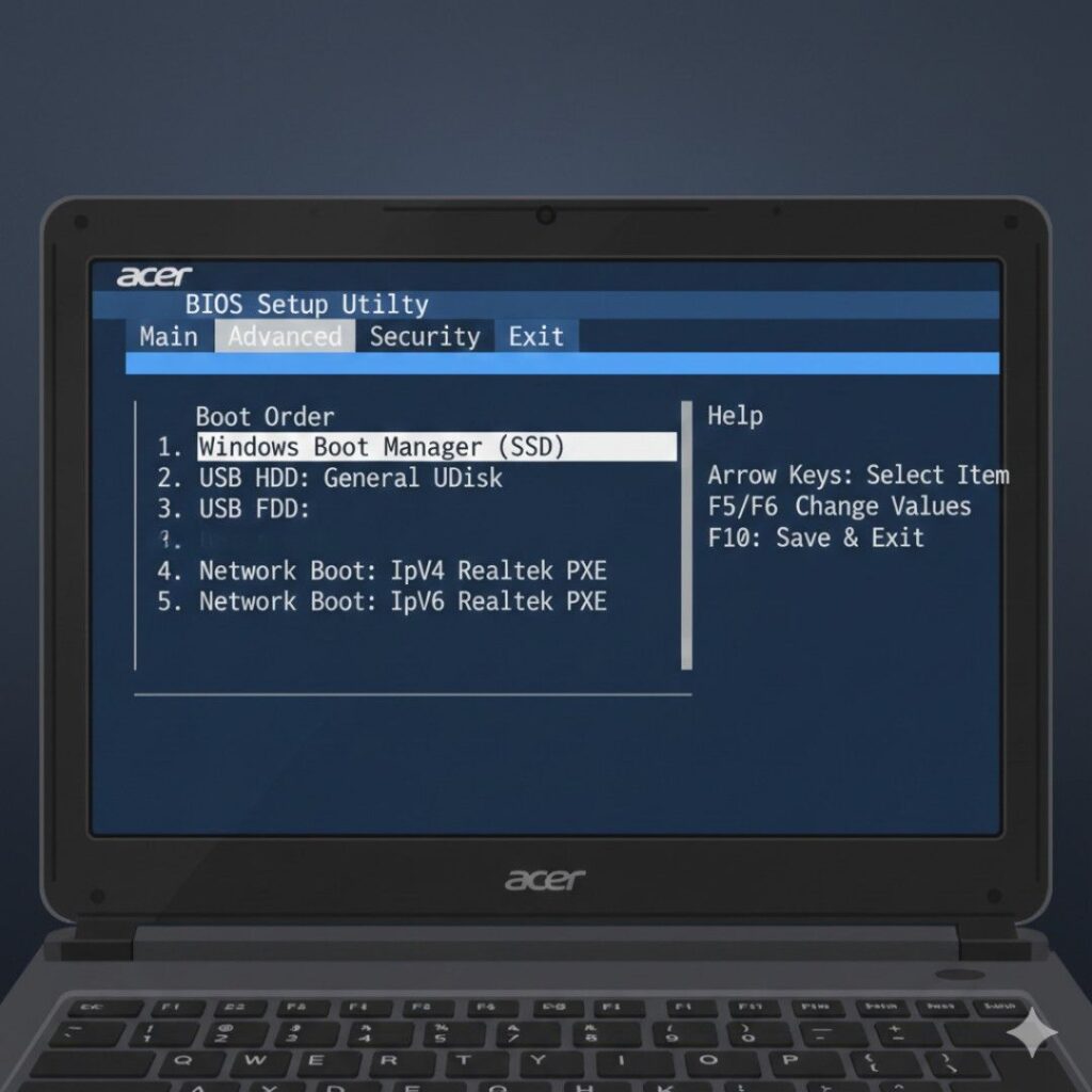 BIOS Screen Reference