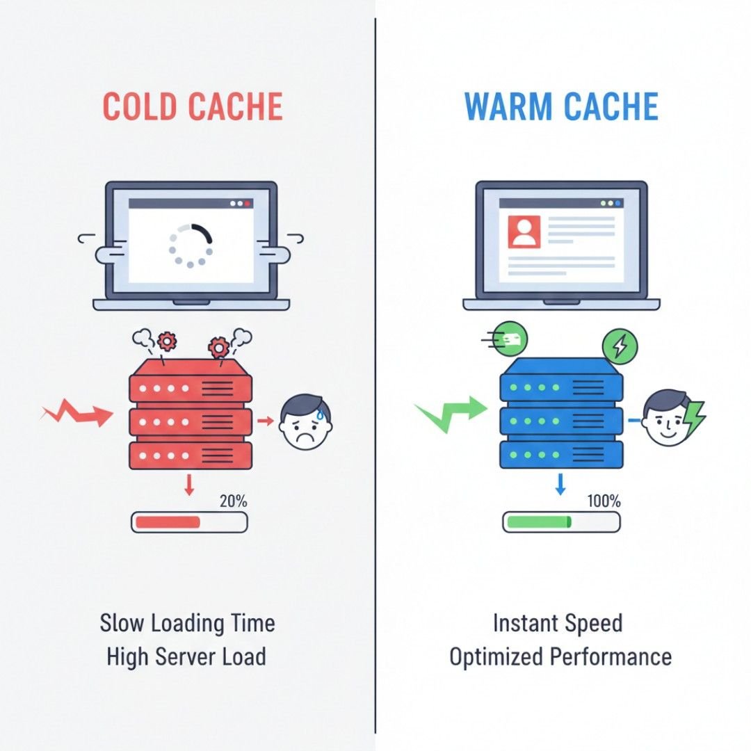 Warmup Cache Request: Speed, SEO & Performance Explained