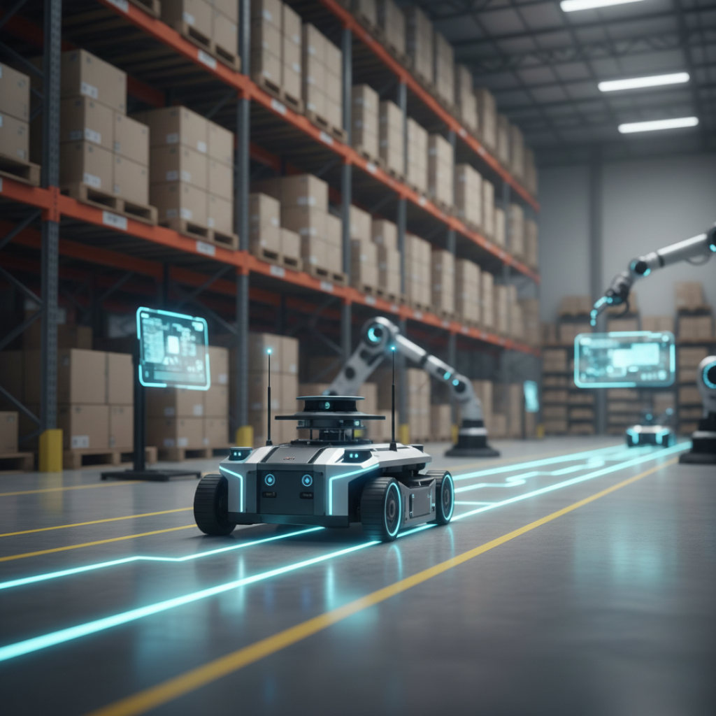 How warehouse robotics works