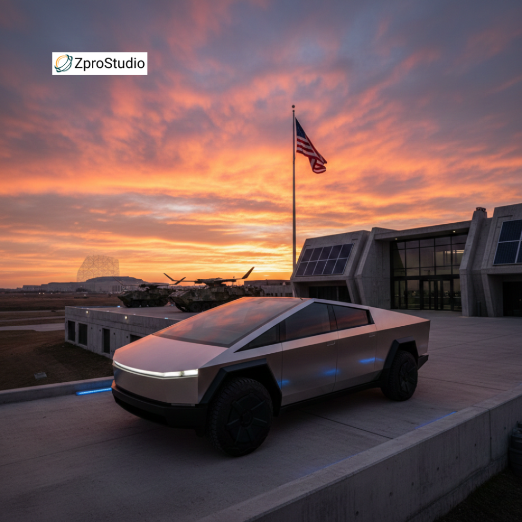 Pentagon Big Tech Tesla Cybertruck