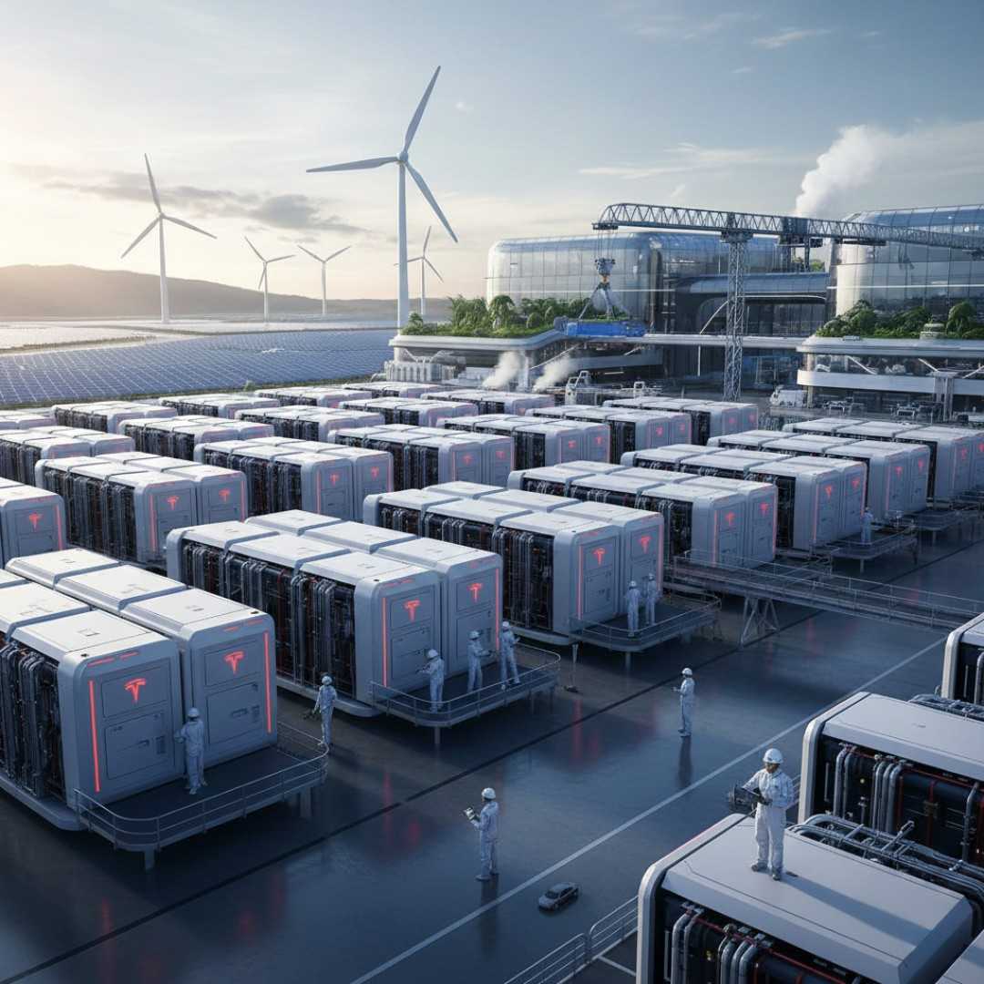 Tesla China Battery Project