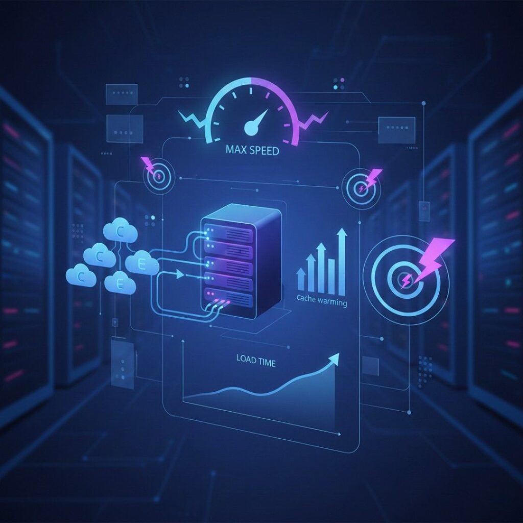 Warmup cache request concept