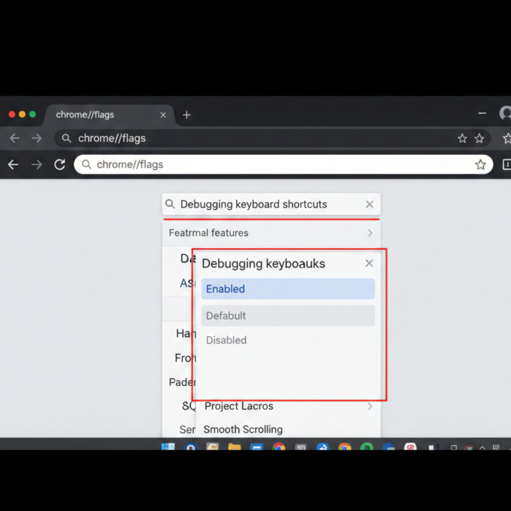 keyboard shortcuts enabled on Chromebook