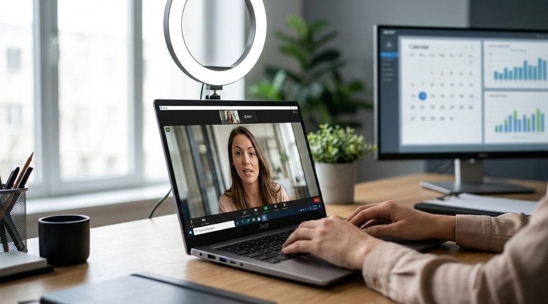 Acer Swift 3 1080p webcam video quality