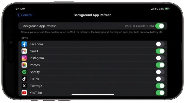 What Is Background App Refresh
