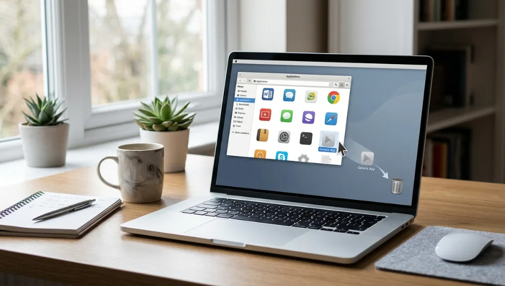 how to delete an app on Mac by moving it from Applications to Trash