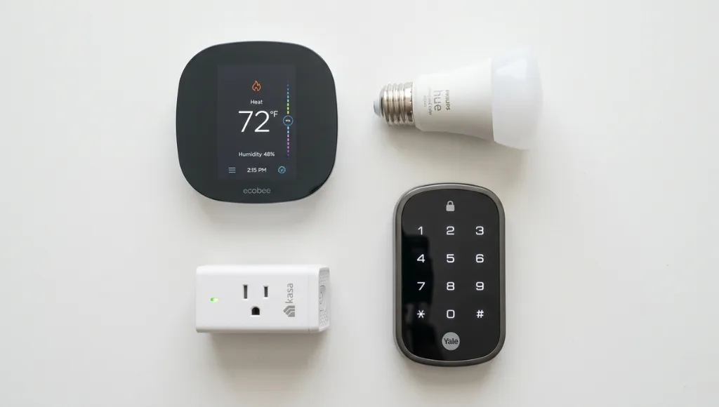 Best smart home devices 2026 including smart plug, smart bulb, thermostat, and smart lock