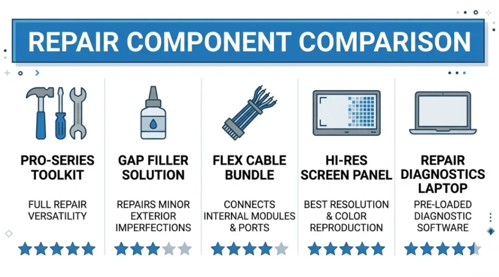 Comparison of top tools and products for fixing laptop LCD lines in 2026