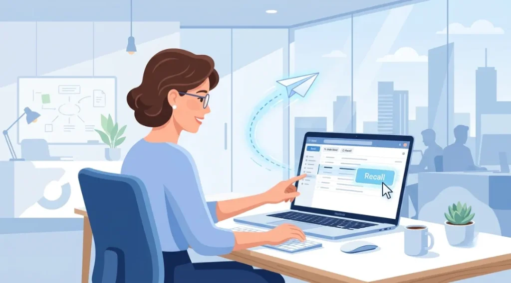 How to recall an email in Outlook guide hero image